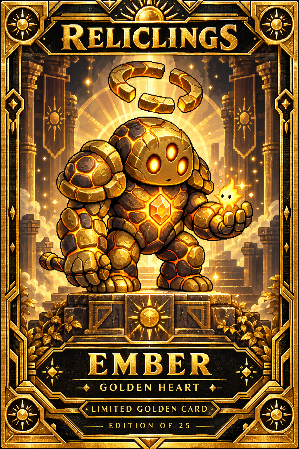 Ember — Golden Heart, planned limited edition of 25